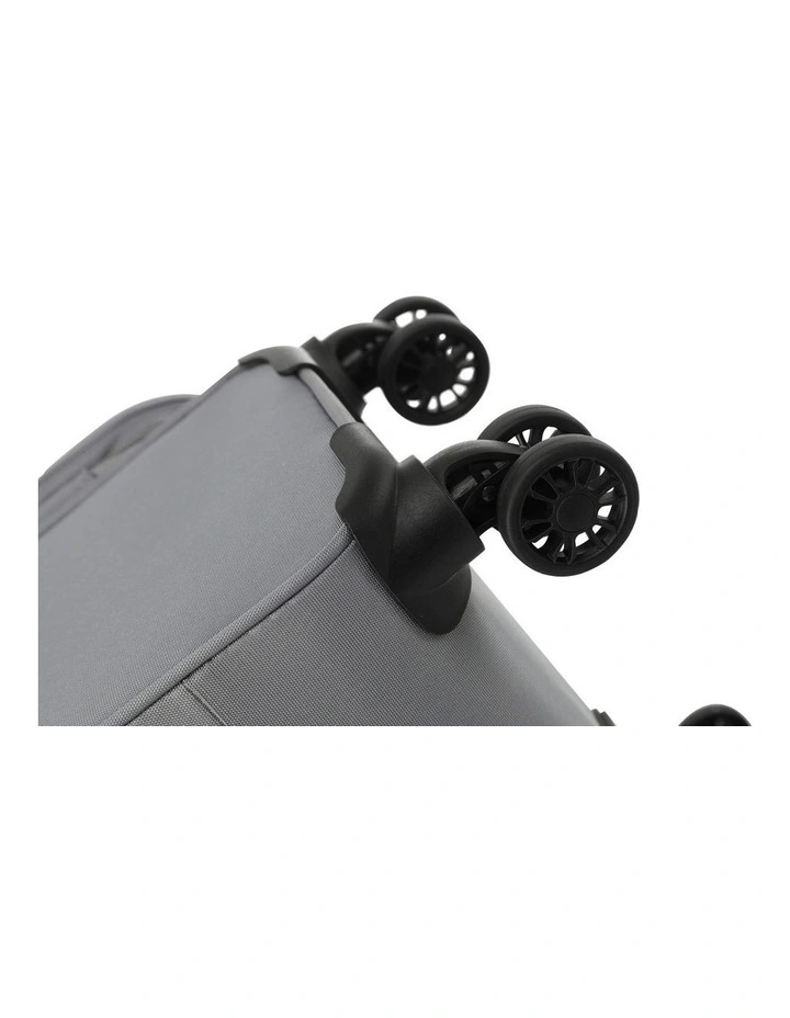 Luna Lite 65cm Medium Soft Suitcase - Grey image 4
