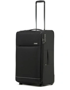 So Lite 67cm Medium 2-Wheel Soft Suitcase - Black