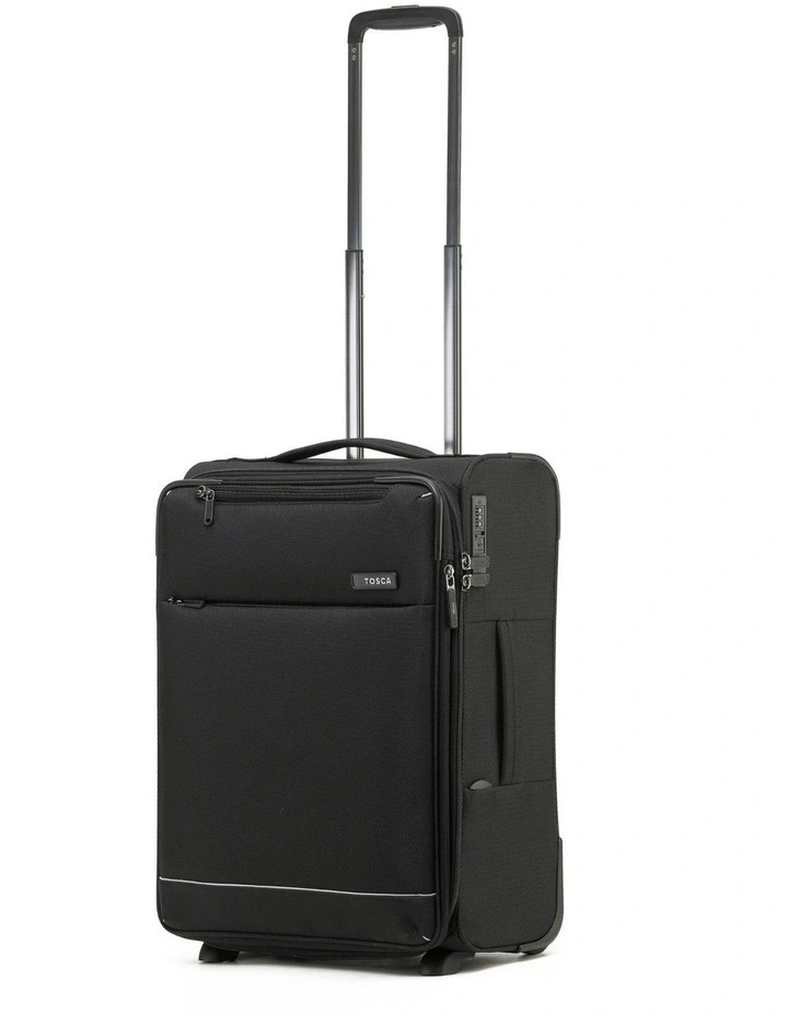 So Lite 54cm Small 2-Wheel Soft Carry On - Black image 1