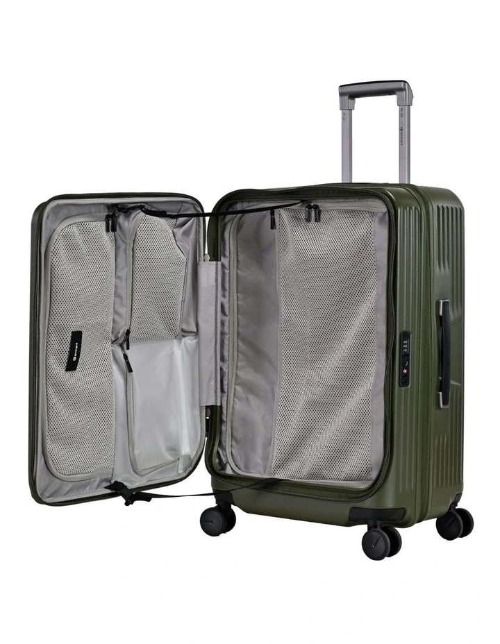 Eminent Alfred 76cms Large Hard Suitcase - Olive Green image 4