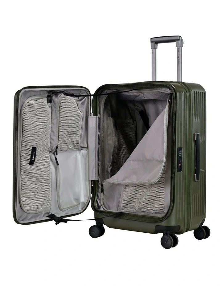 Eminent Alfred 76cms Large Hard Suitcase - Olive Green image 5