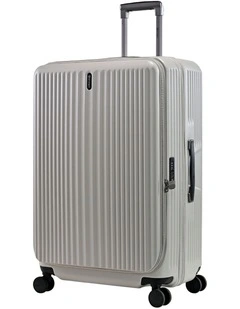 Eminent Alfred 76cms Large Hard Suitcase - Dove Grey