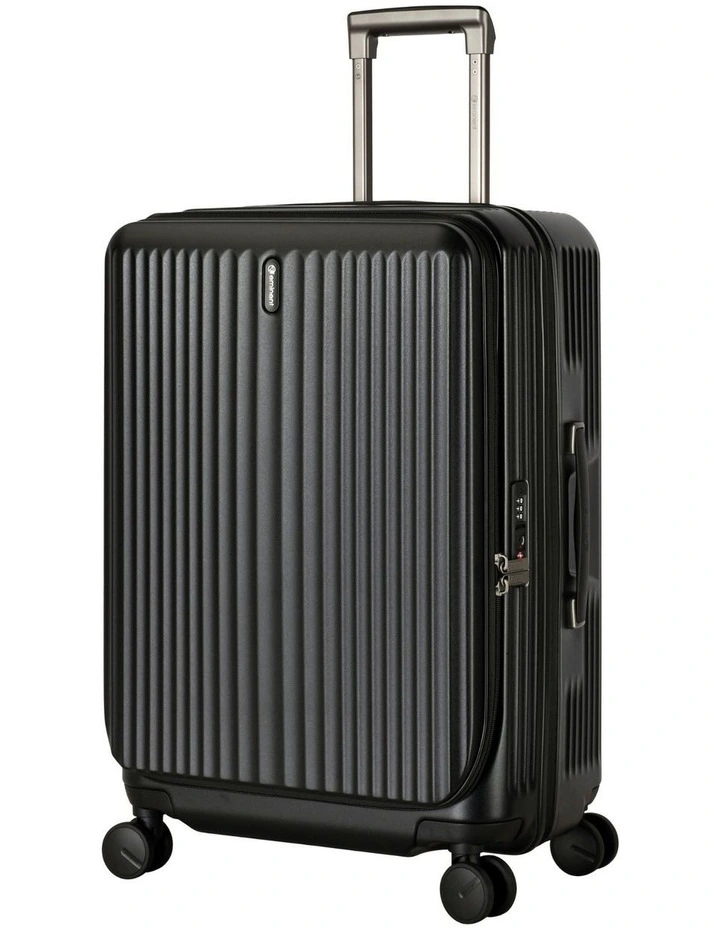 Eminent Alfred 66cm Medium Hard Suitcase - Black image 1