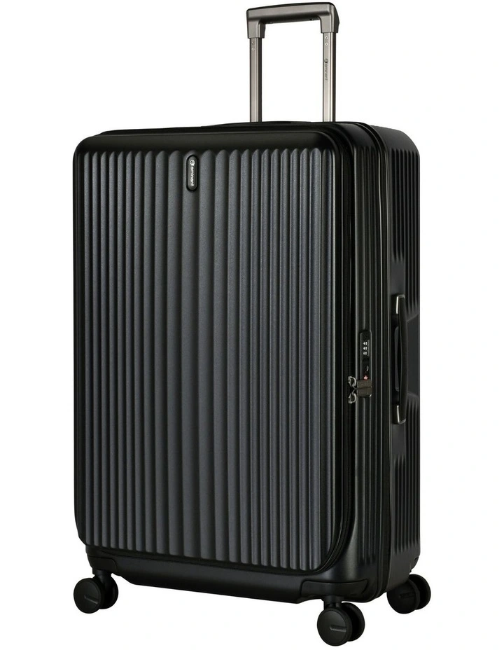 Eminent Alfred 76cms Large Hard Suitcase - Black image 1