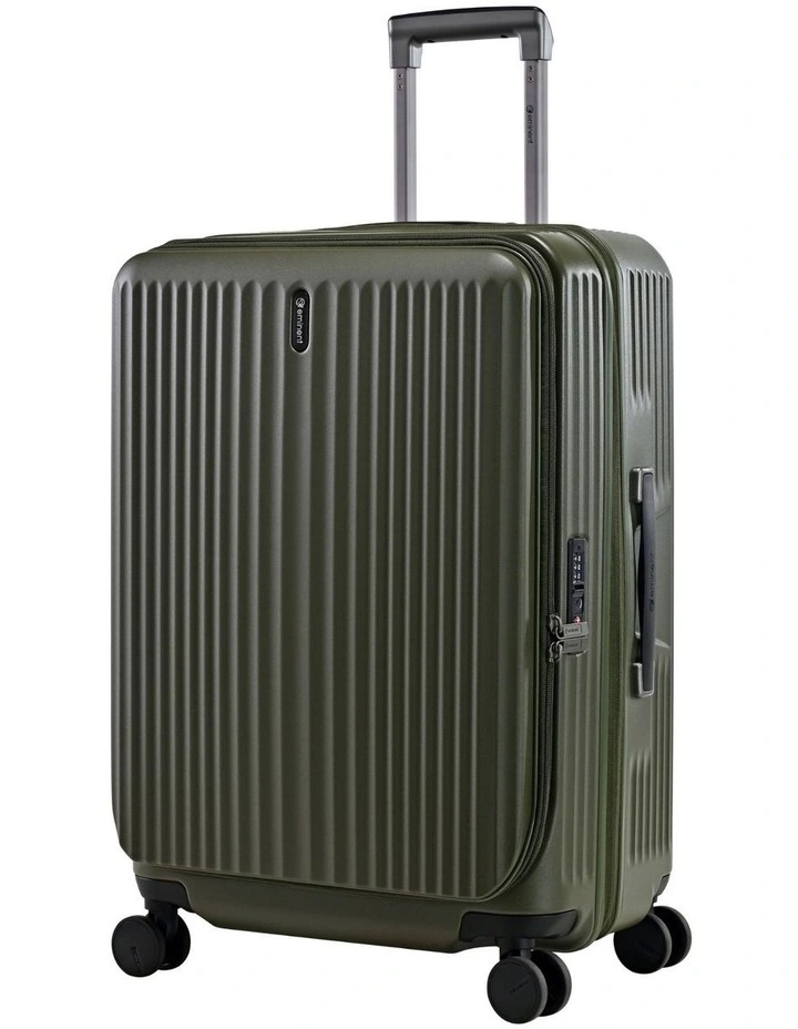 Eminent Alfred 66cm Medium Hard Suitcase - Olive Green image 1