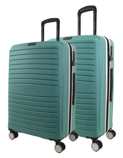 Pierre Cardin Oasis Hard Shell Large & Medium Bundle 2-Piece Set in Mint