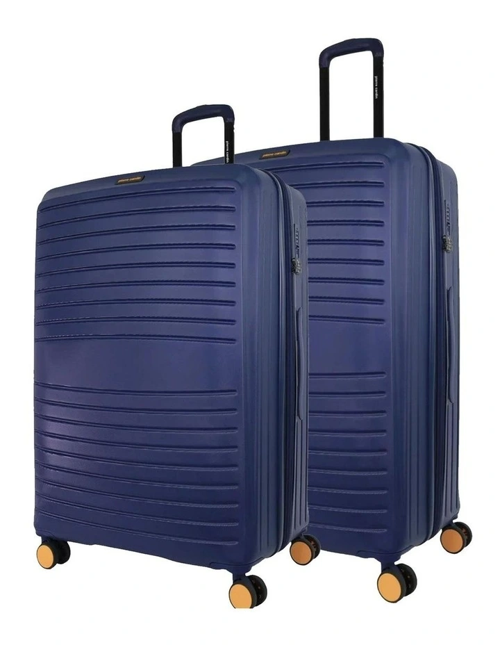 Pierre Cardin Oasis Hard Shell Large & Medium Bundle 2-Piece Set in Navy image 1