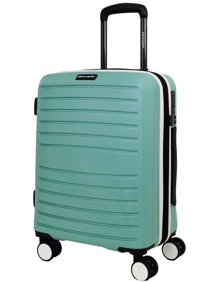 Pierre Cardin Oasis Hard Shell Large and Cabin Bundle 2-Piece Set in Mint image 2