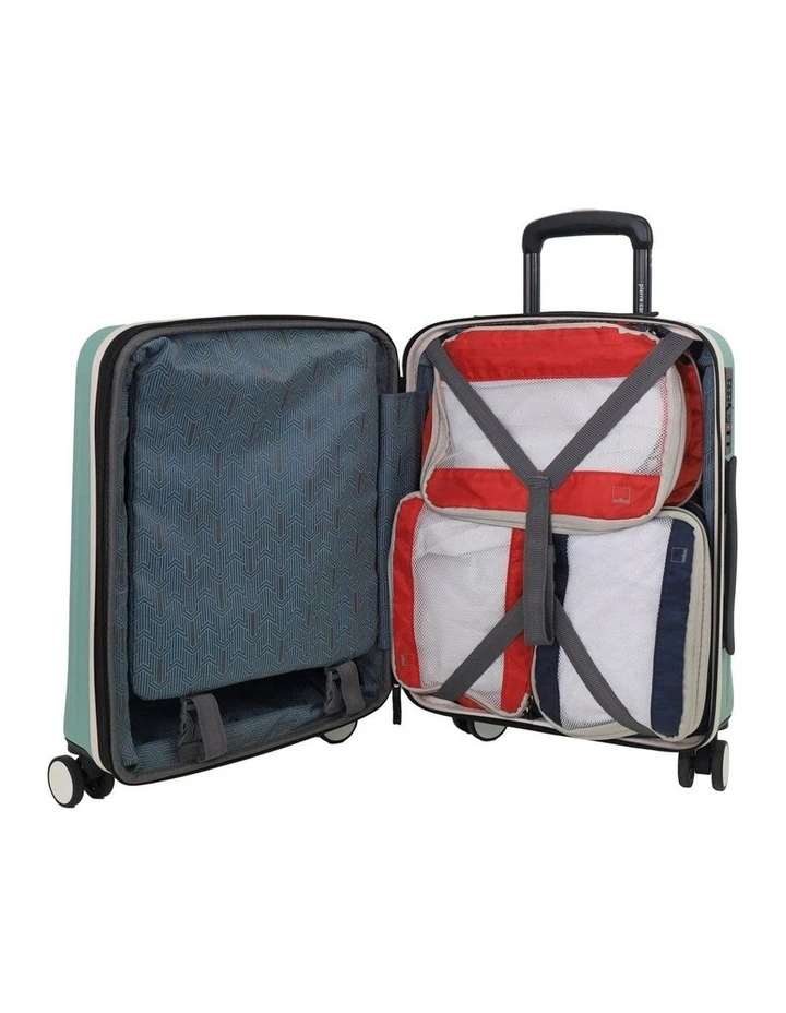 Pierre Cardin Oasis Hard Shell Large and Cabin Bundle 2-Piece Set in Mint image 3