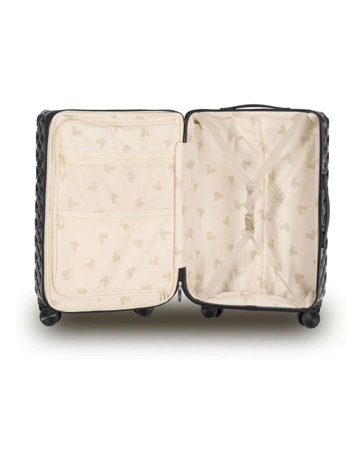 Disney Mickey Mouse 76cm Large Hard Suitcase - Black image 2