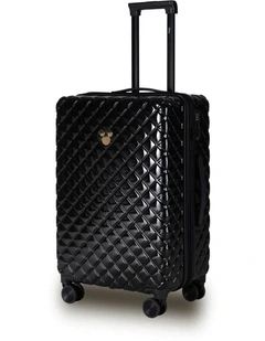 Disney Mickey Mouse 66cm Medium Hard Suitcase - Black