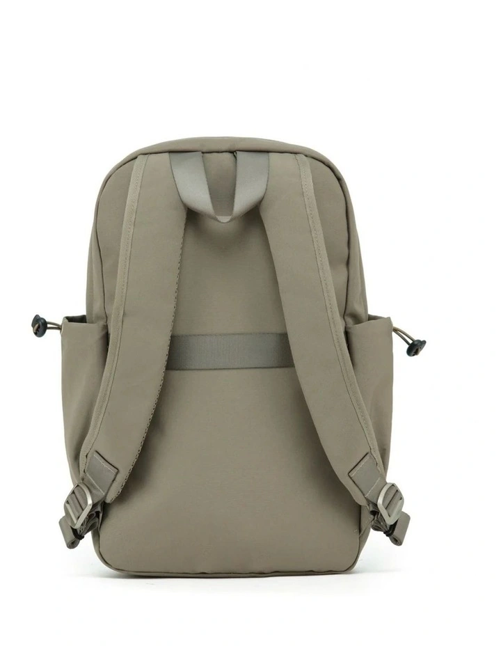 Anti-Theft Large Backpack - Taupe image 3