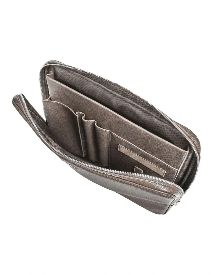 Boss Laptop bag Classic Grained Taupe image 3