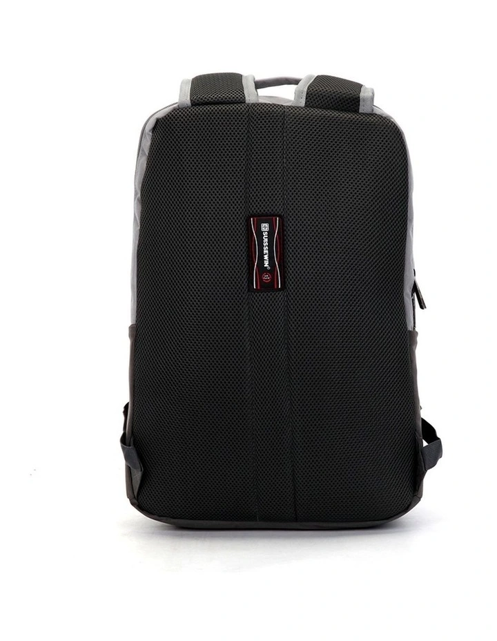 SUISSEWIN Travel Daypack 25L SN17108 - Light Grey image 4