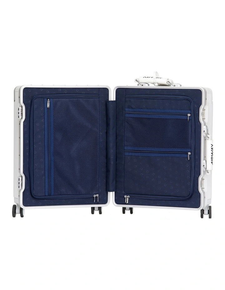AIRWAY Voyager Plus - 24 Inch Aluminium Check-In Luggage 65L - White image 7