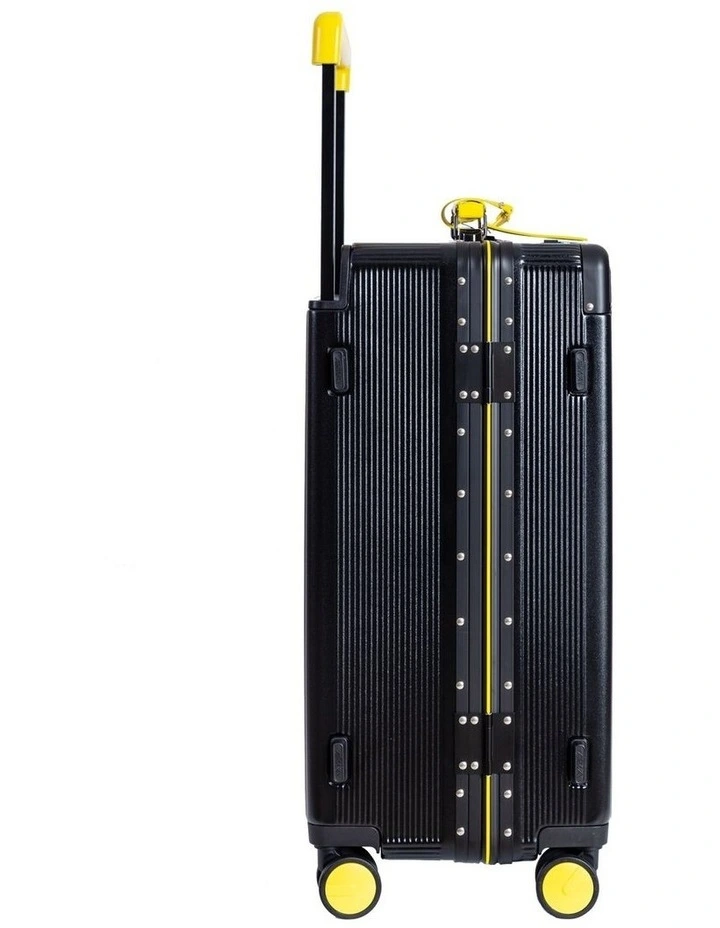 AIRWAY Voyager Plus - 24 Inch Aluminium Check-In Luggage 65L - Black image 5