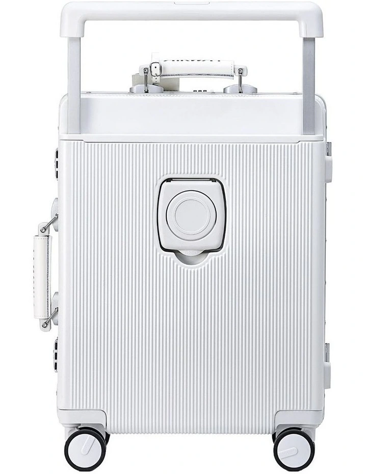 AIRWAY Voyager Carry - 20 Inch Aluminium Carry-On Luggage 40L - White image 3