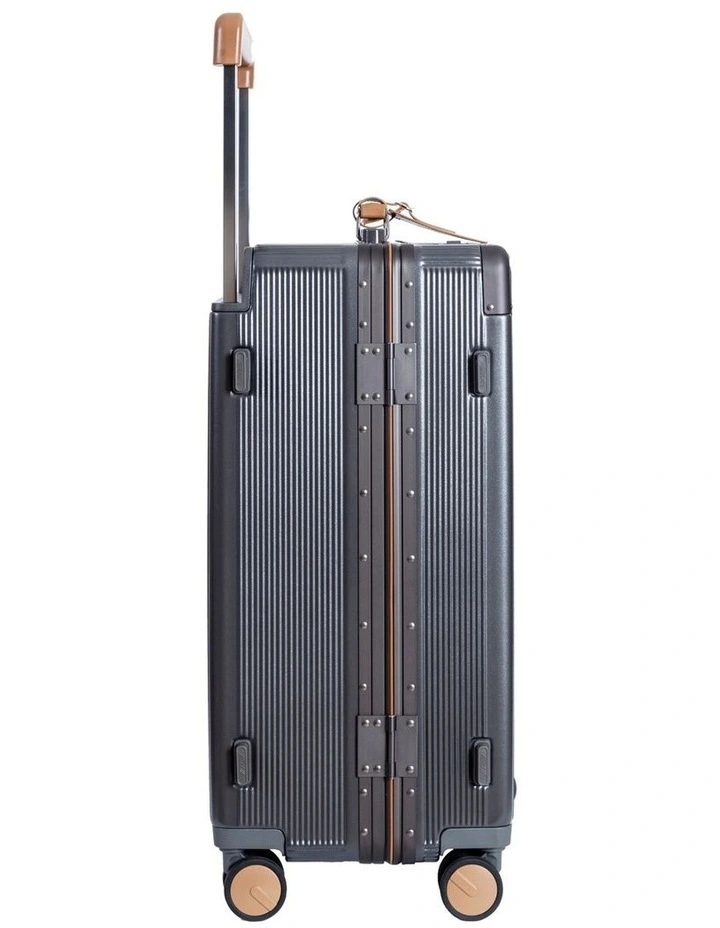 AIRWAY Voyager Plus - 24 Inch Aluminium Check-In Luggage 65L - Gun Black image 5