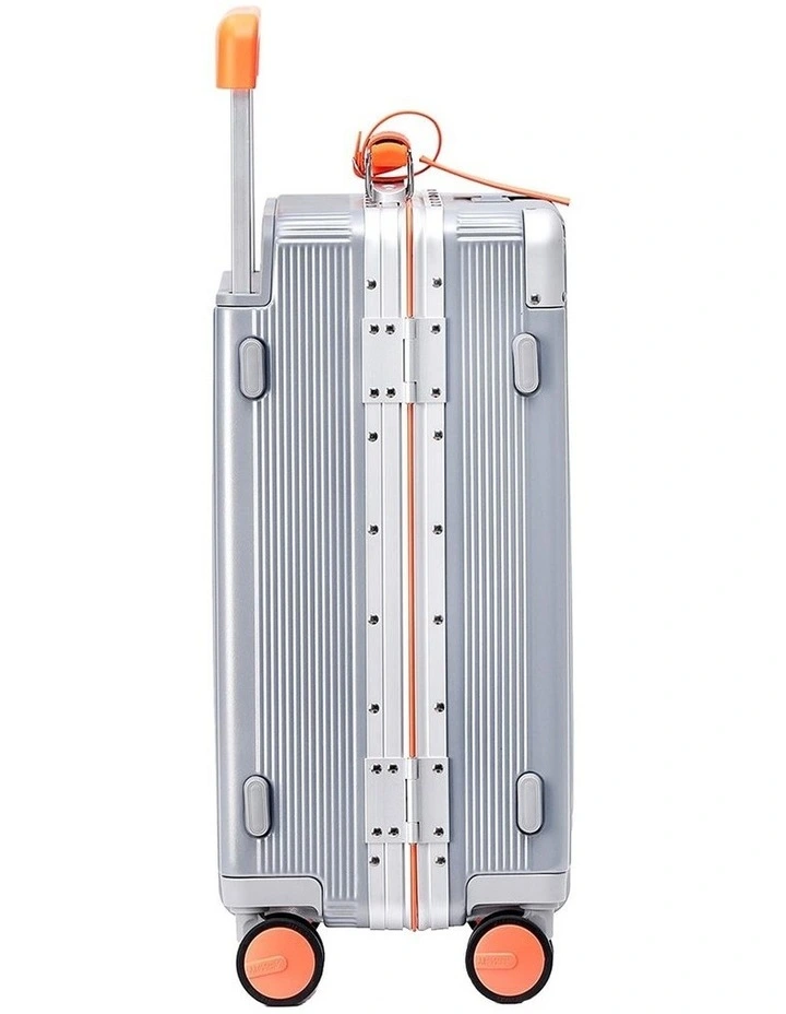 AIRWAY Voyager Carry - 20 Inch Aluminium Carry-On Luggage 40L - Silver image 7