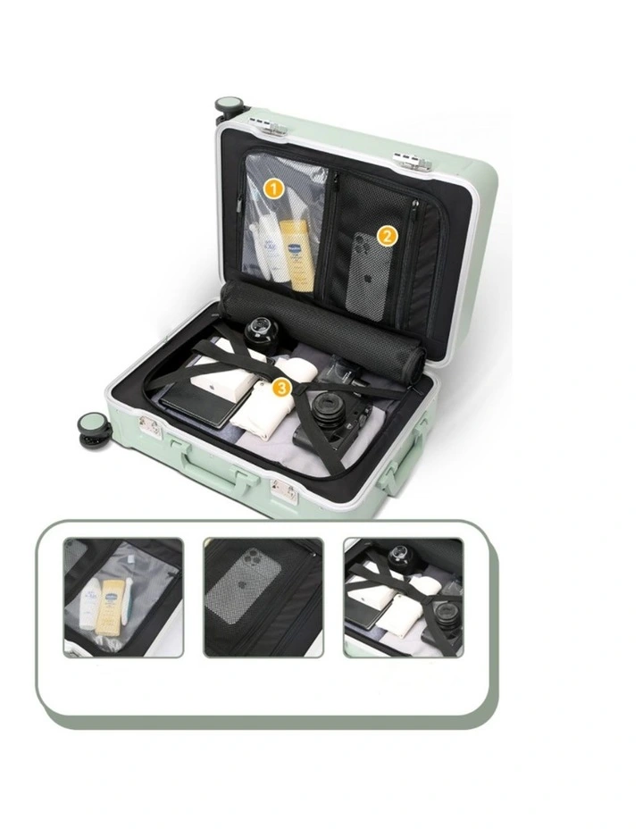 BOPAI Urban-X Aluminium Frame Carry-On Suitcase image 4