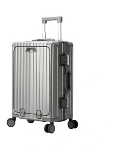 BOPAI 24 Aluminium Checked Suitcase 75L B0248
