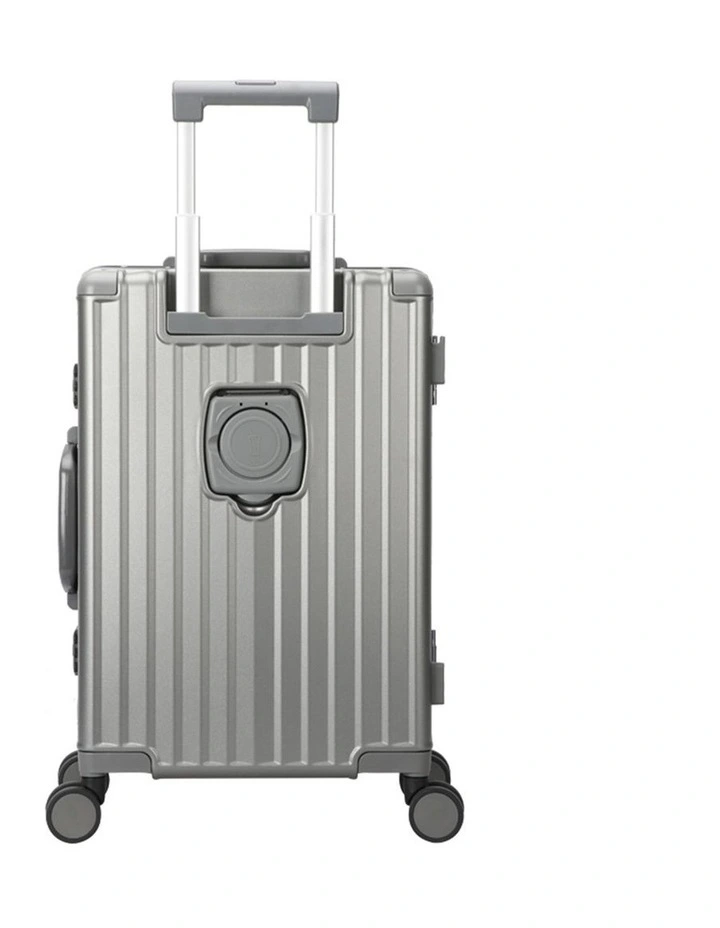 BOPAI 24 Aluminium Checked Suitcase 75L B0248 image 3