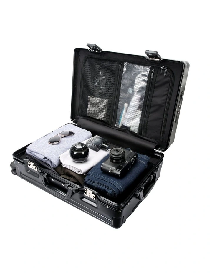 BOPAI 24 Aluminium Checked Suitcase 75L B0248 image 7
