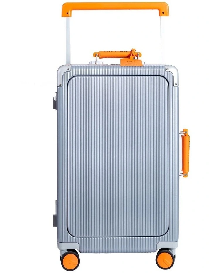AIRWAY Voyager Plus - 24 Inch Aluminium Check-In Luggage 65L - Silver image 2