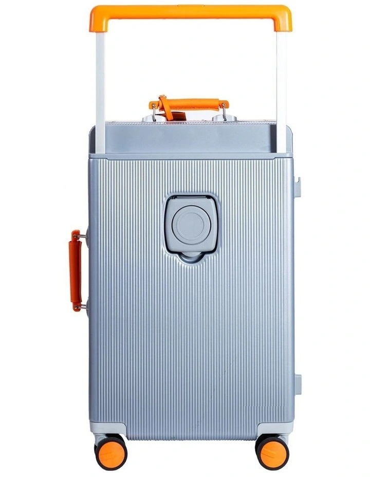 AIRWAY Voyager Plus - 24 Inch Aluminium Check-In Luggage 65L - Silver image 3