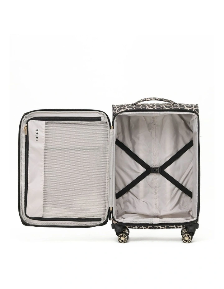 So Lite 67cm Medium Soft Suitcase - Leopard image 2