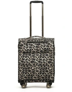 So Lite 54cm Small Soft Carry On - Leopard