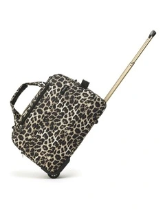 So Lite Wheel Bag - Leopard