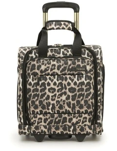 So Lite 38cm Small Under Seat Soft Carry On - Leopard