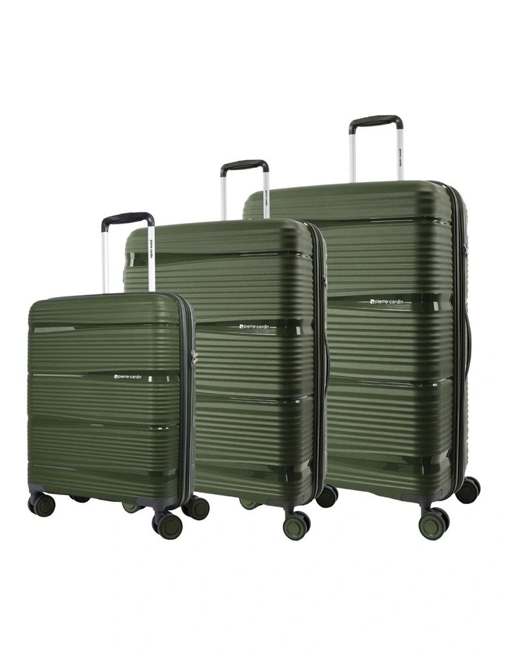 Pierre Cardin Normandy Hard Shell 3-Piece Set in Green image 1