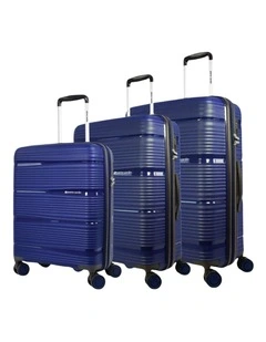 Pierre Cardin Normandy Hard Shell 3-Piece Set in Navy