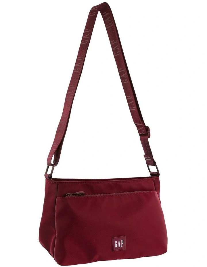 GAP Nylon Crossbody Bag in Wine image 1