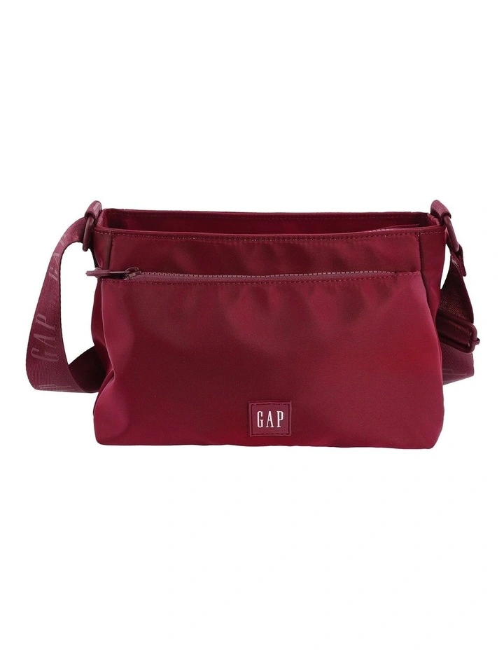 GAP Nylon Crossbody Bag in Wine image 3