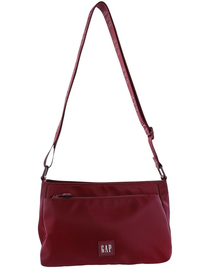 GAP Nylon Crossbody Bag in Wine image 4