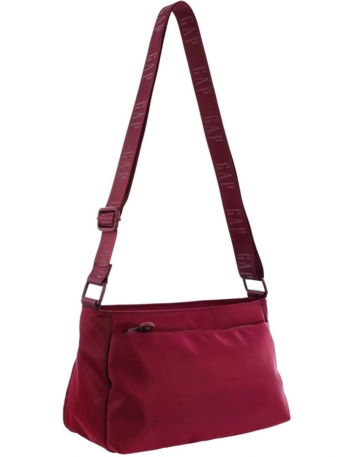 GAP Nylon Crossbody Bag in Wine image 5