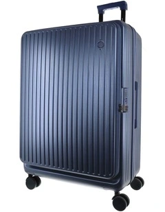 Pierre Cardin Escapade 81cm LARGE Hard Shell Case in Steel