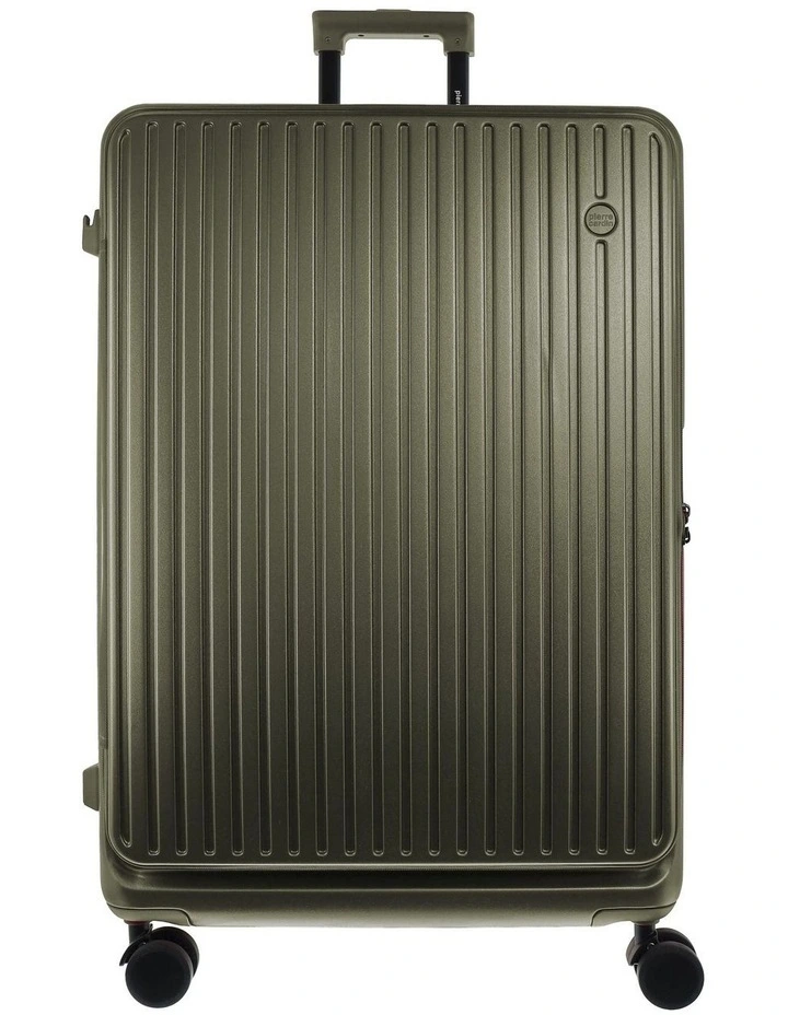 Pierre Cardin Escapade 81cm LARGE Hard Shell Case in Khaki image 4
