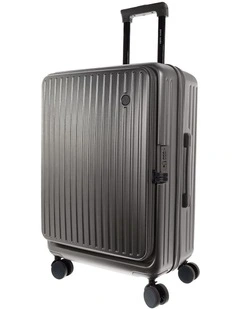Pierre Cardin Escapade 67cm MEDIUM Hard Shell Case in Pewter