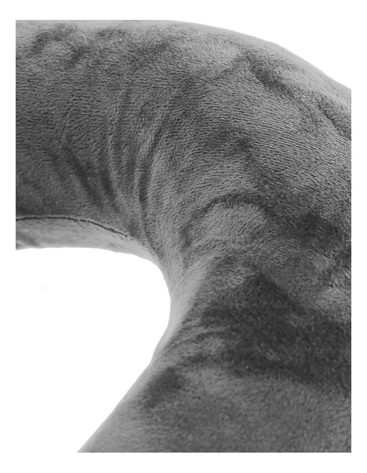 Milleni Travel Memory Foam Neck Pillow in Grey image 4