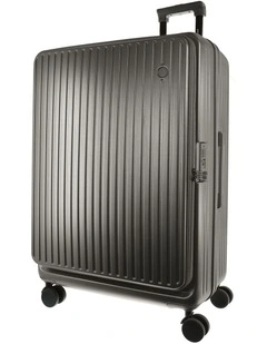 Pierre Cardin Escapade 81cm LARGE Hard Shell Case in Pewter