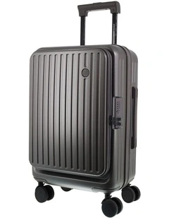 Pierre Cardin Escapade 55cm CABIN Hard Shell Case in Pewter