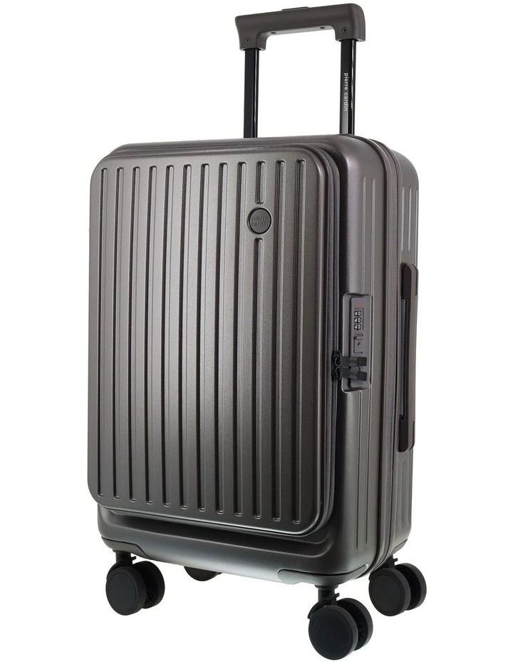 Pierre Cardin Escapade 55cm CABIN Hard Shell Case in Pewter image 1