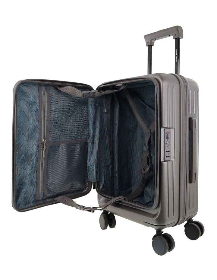 Pierre Cardin Escapade 55cm CABIN Hard Shell Case in Pewter image 3