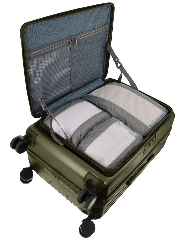Pierre Cardin Escapade 67cm MEDIUM Hard Shell Case in Khaki image 2