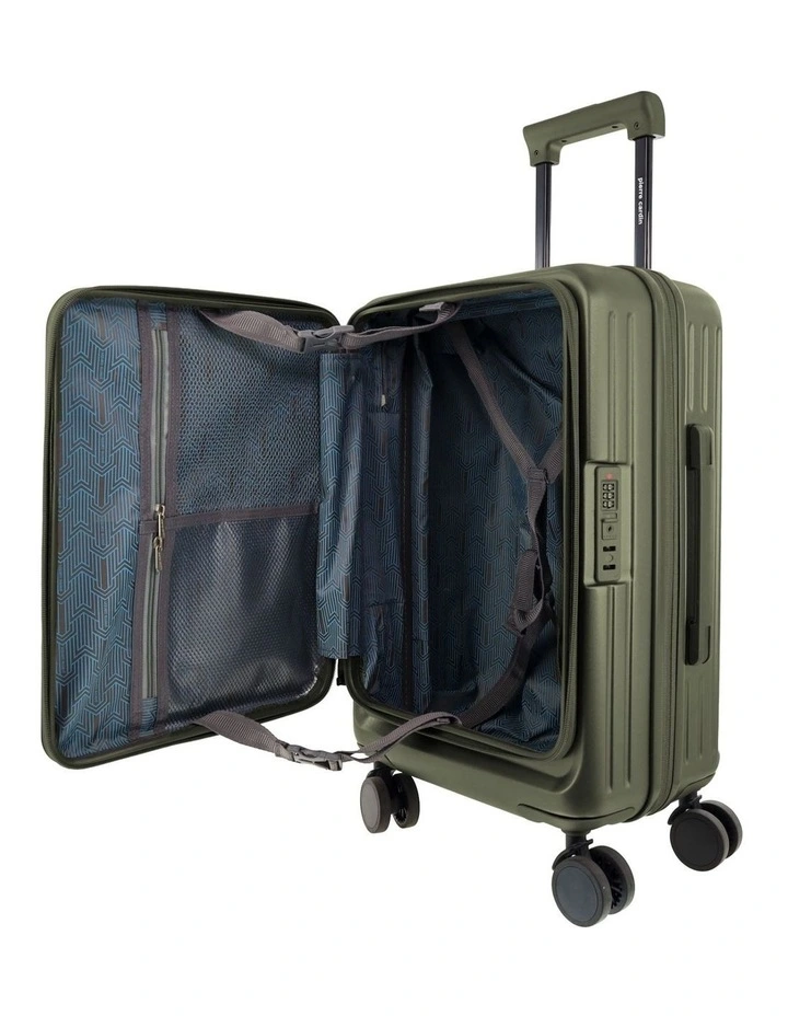 Pierre Cardin Escapade 55cm CABIN Hard Shell Case in Khaki image 3