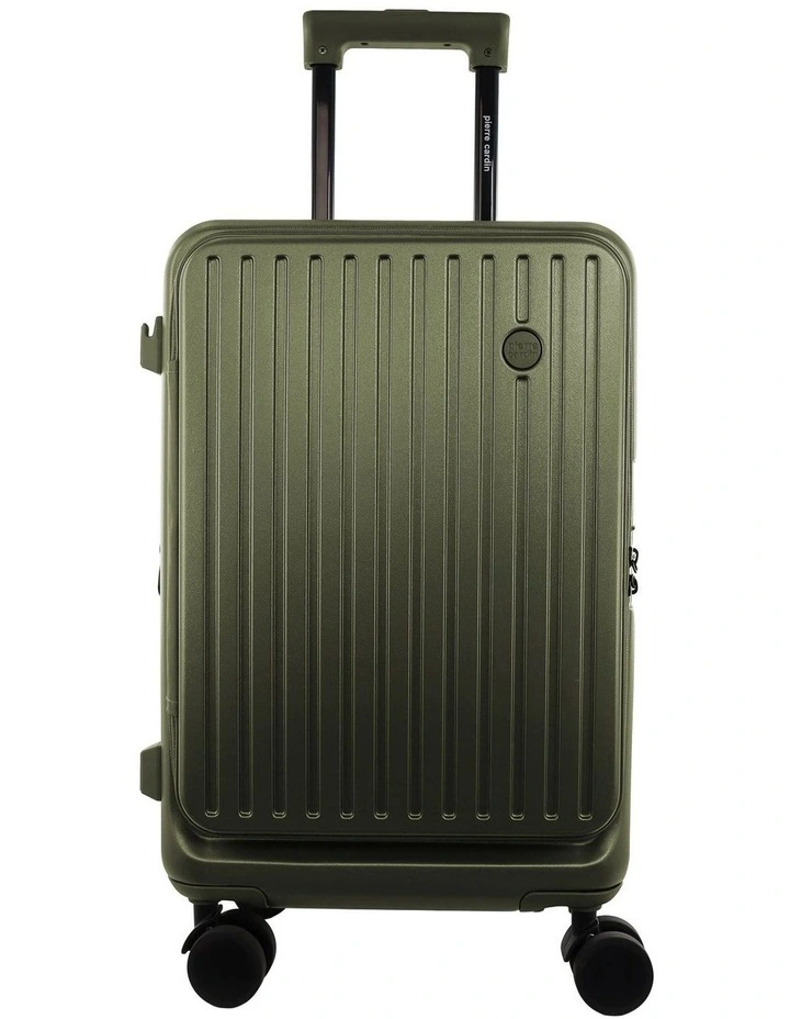 Pierre Cardin Escapade 55cm CABIN Hard Shell Case in Khaki image 4